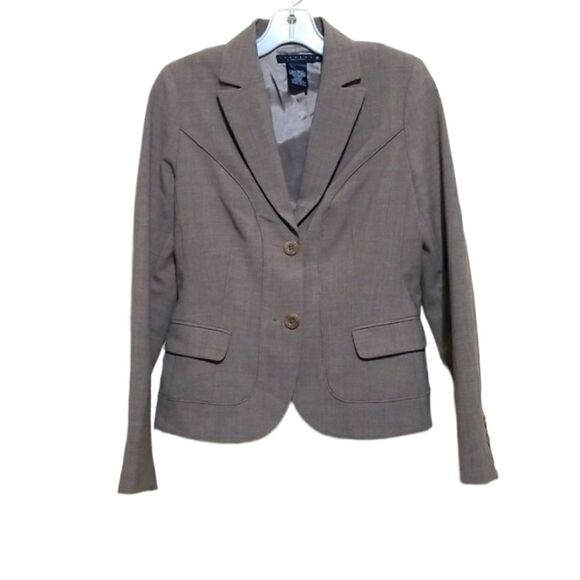 Laundry Brown Blazer Sz 8 - Picture 1 of 8